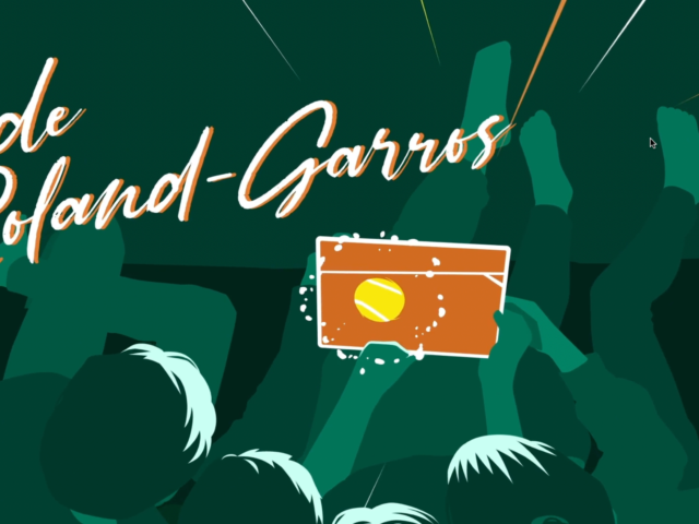 Roland Garros Motion Design par IIW STUDIO